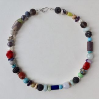 ‘Mixed Semi-Precious Stones’ Necklace