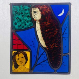 'Owl' Stained Glass