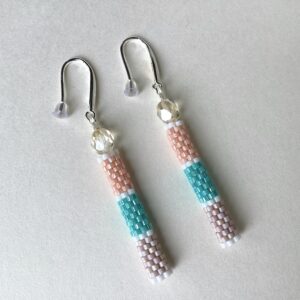 'Cylinder Drop Earrings’