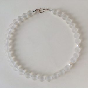 Rock Crystal with Pearls Necklace