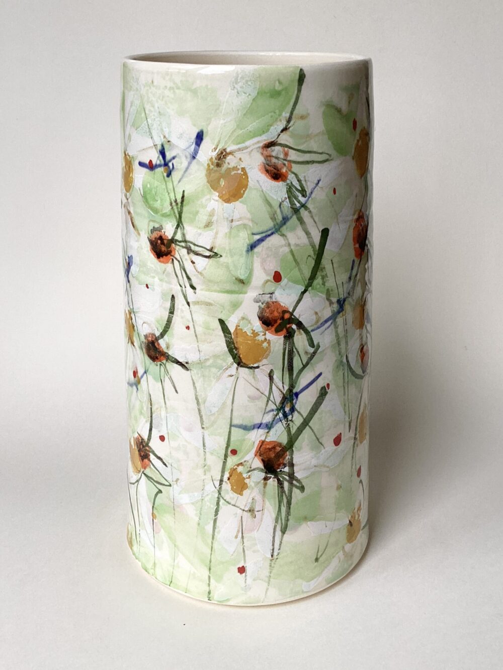 Large Summer Meadow Vase