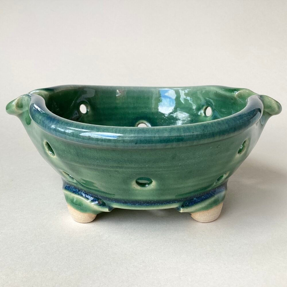 Berry Dish in Green