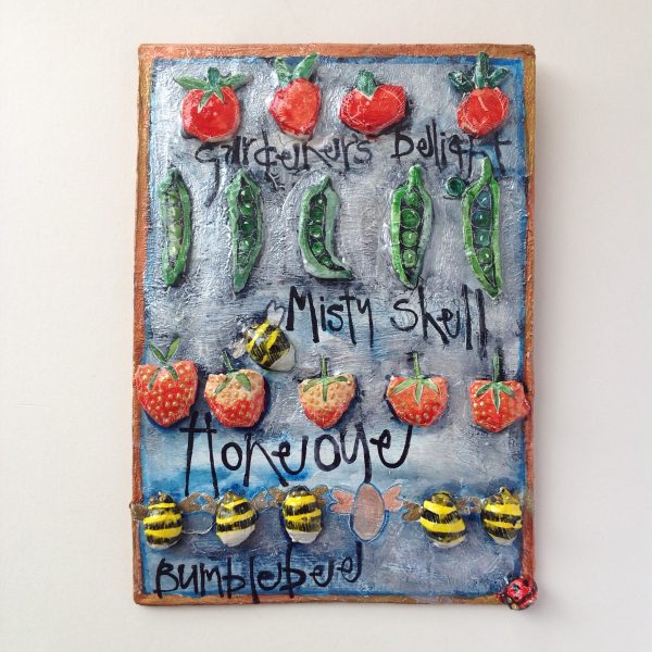 'Bees & Peas' "Postcard"