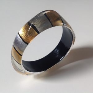 Acrylic Three Point Bangle 