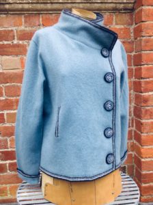 Felted Merino Wool Boxy Jacket