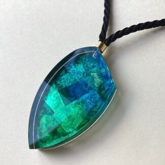 ‘Kite Block in Turquoise Green’