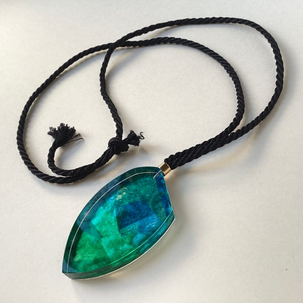 ‘Kite Block in Turquoise Green’