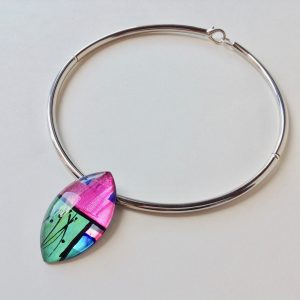 Marquise Necklace in Peacock
