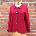 Four Button Flared Back Jacket