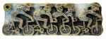 5 Cyclists - Ceramic Relief