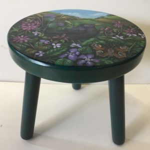 ‘Blackbird’ Three Legged Stool