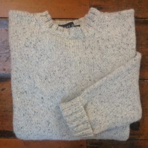 'Grey Marl' Wool Sweater