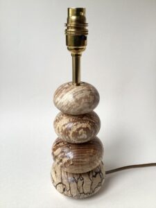 'Four Bobble Lamp Base'