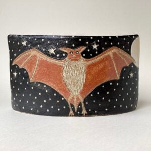 'Bat' Oval Plant Pot