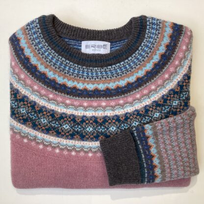 Alpine Sweater in Vintage Pink