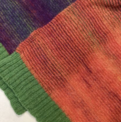 ‘Treeline’ Wrap in Aubergine 