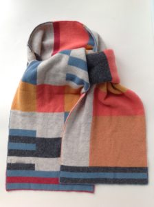 'Jura' Lambswool Scarf in Jasper 