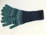 Lambswool Long Gloves in Vapour