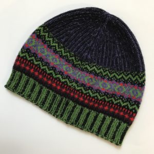 Alpine Beanie in Navy Brights