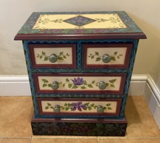'Floral Chest of Drawers'