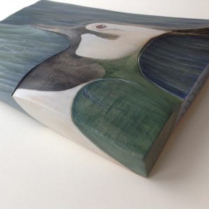 Relief Wood Carving 'Lapwing'