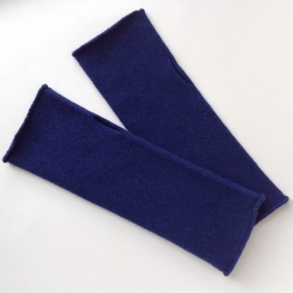 Cashmere Wrist Warmers in Ink