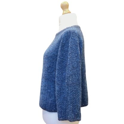 Royal Blue Crail Top
