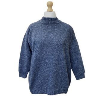 ‘Finn Blue Crew Jumper’
