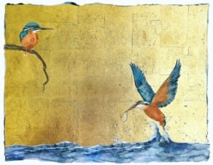 ‘Book of Birds - Kingfisher’