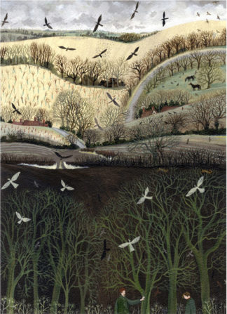 ‘Looking for Signs of Spring’ Giclee Print