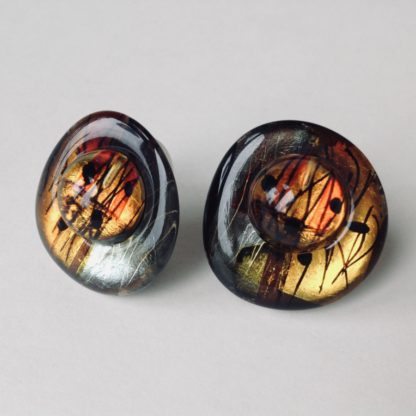 'Off Round Double Bump' Clip Studs