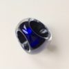 Acrylic Domed Ring in Azure
