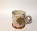 Earthenware 'Circles' Tea Mug