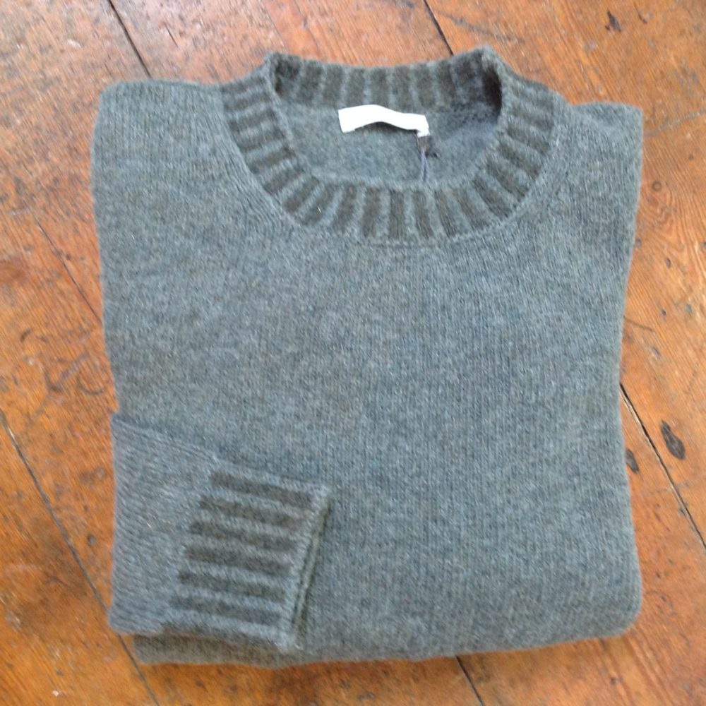 Shetland Wool Bruar Sweater in Etive - Old Chapel Gallery