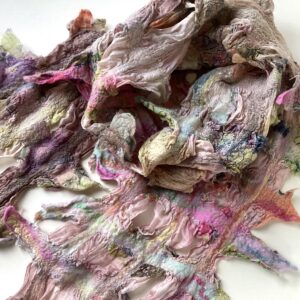 'Shaggy Scarf in Neutrals'