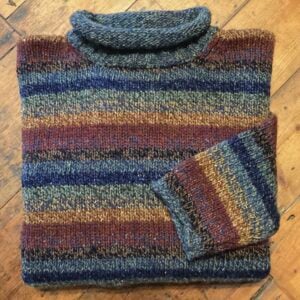 ‘Fine Striped’ Wool Sweater