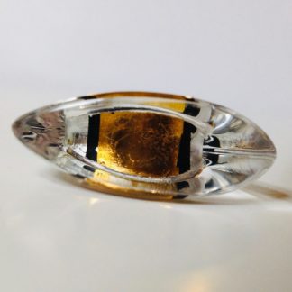 'Eye' Ring in Gold & Silver
