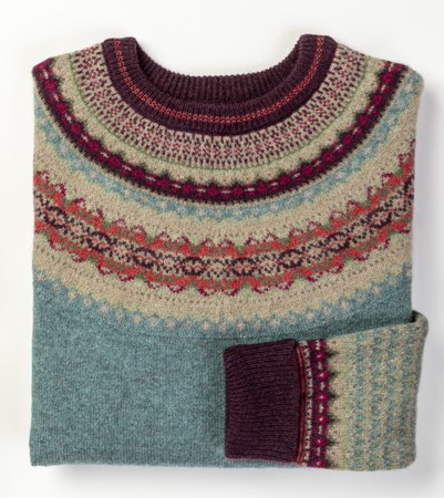 Alpine Sweater in Old Rose - Old Chapel Gallery