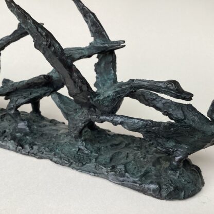 ‘Four Geese’ Bronze Sculpture