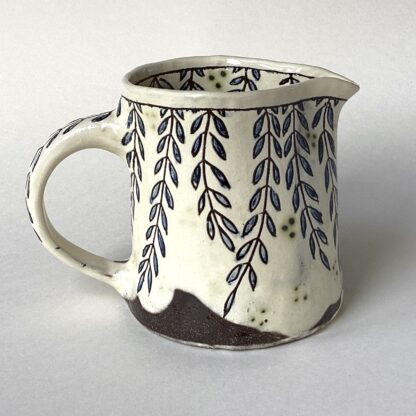 'Jug with Thrush & Leaves'