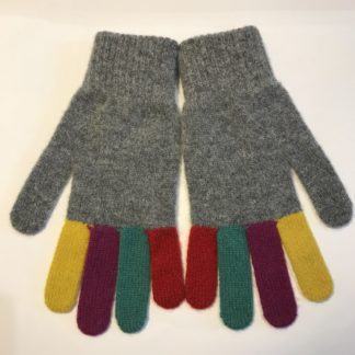 Lambswool Gloves in Flannel