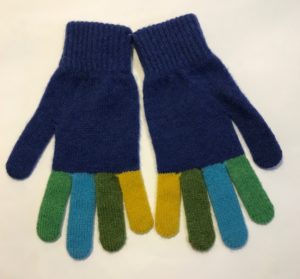 Lambswool Gloves in Klein