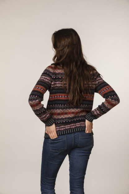 Lambswool Kinross Sweater In Acer