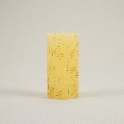Inspiritus, Gold Marbled Pillar Candle