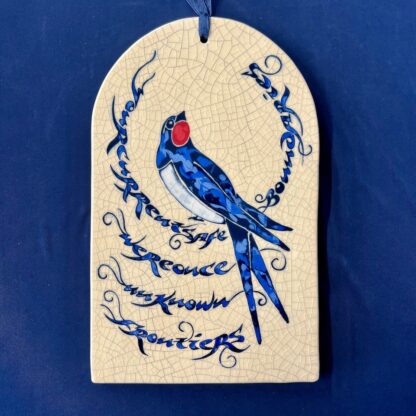 'Swallow in Blue'