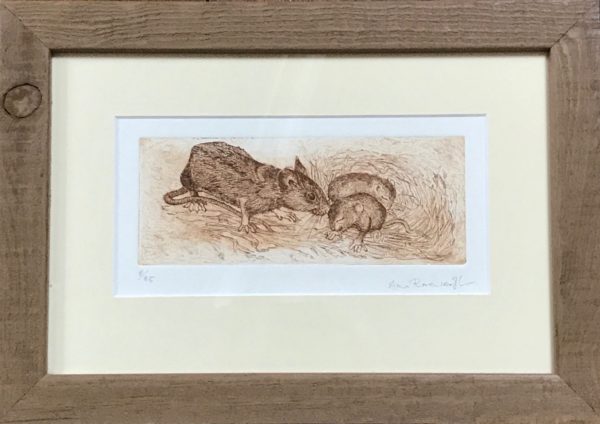 Woodmice ll  Etching