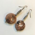 Silver and Agate Earrings