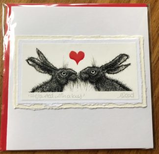 Handmade Card ‘It Started with a Kiss’