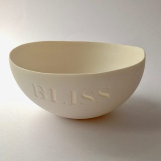 Porcelain Tea-Light Bowl 'Bliss'