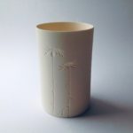 Porcelain Tea-Light 'Two Daisies'